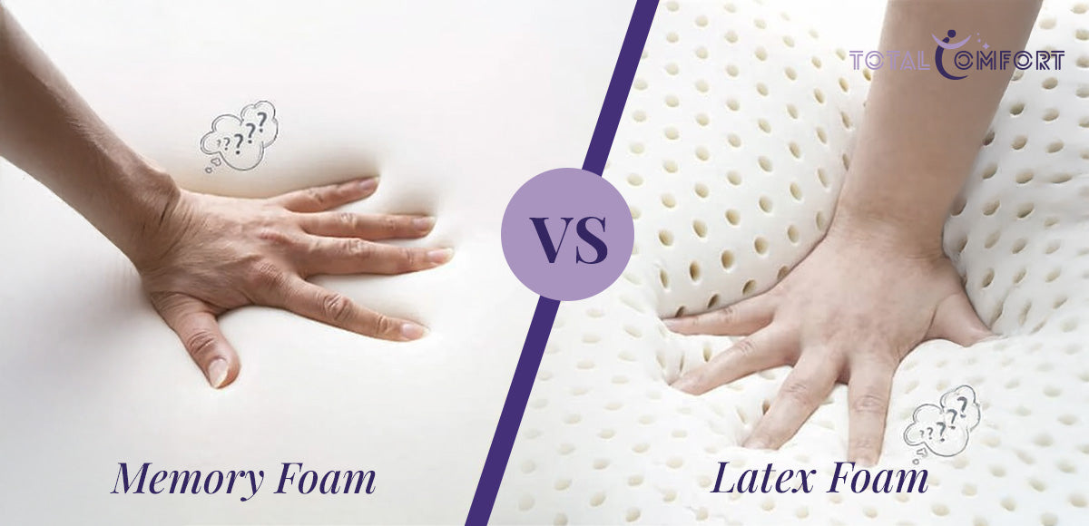 Memory Foam Mattress vs Latex Foam Mattress