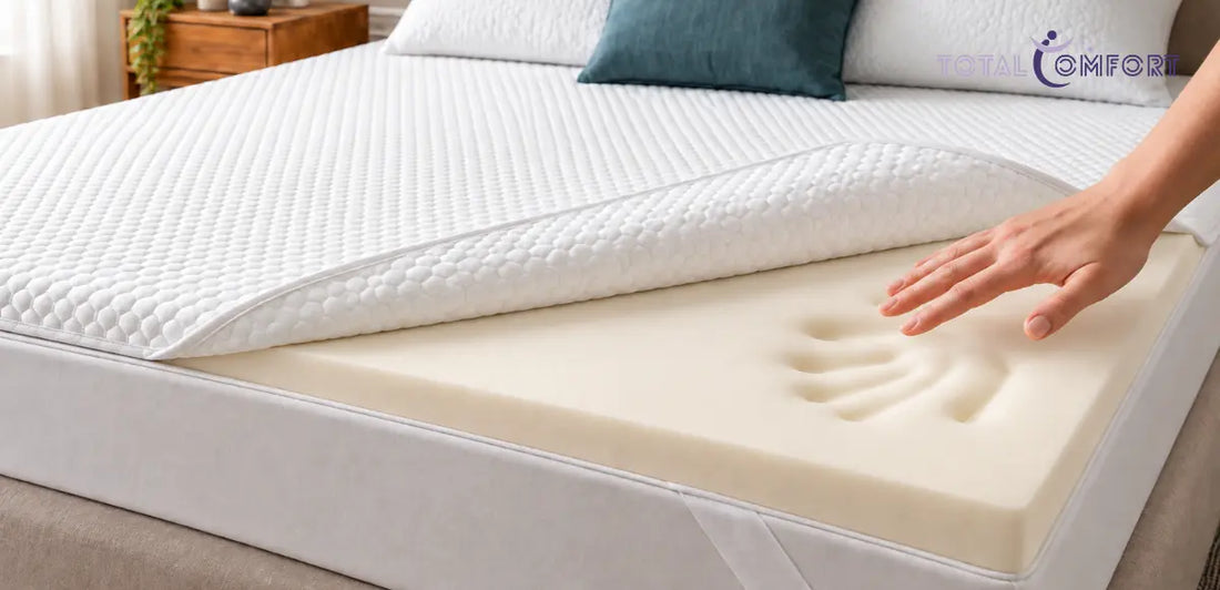 Memory foam mattress toppers