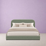 Haven Sage Green Arched Bed Frame