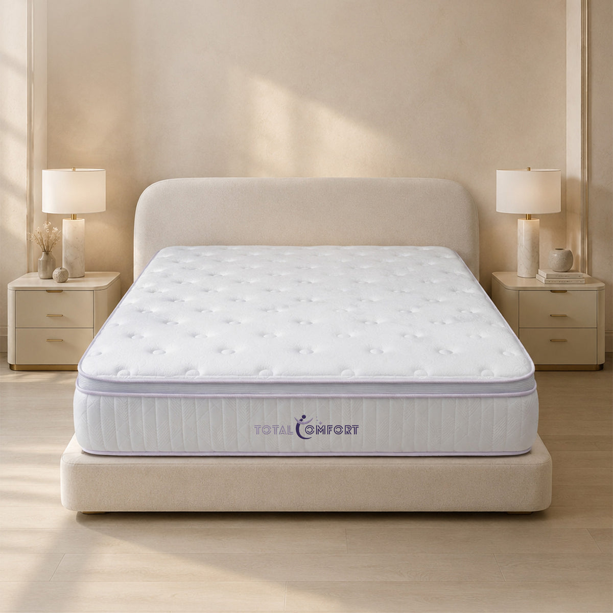 Wild 7-Zone Latex Hybrid Mattress - 100% Certified Natural Organic Latex