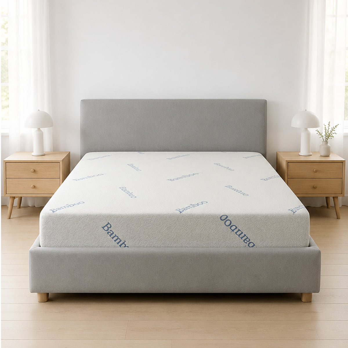 Fauna 7-Zone Natural Organic Latex Foam Mattress with Bamboo Fabric