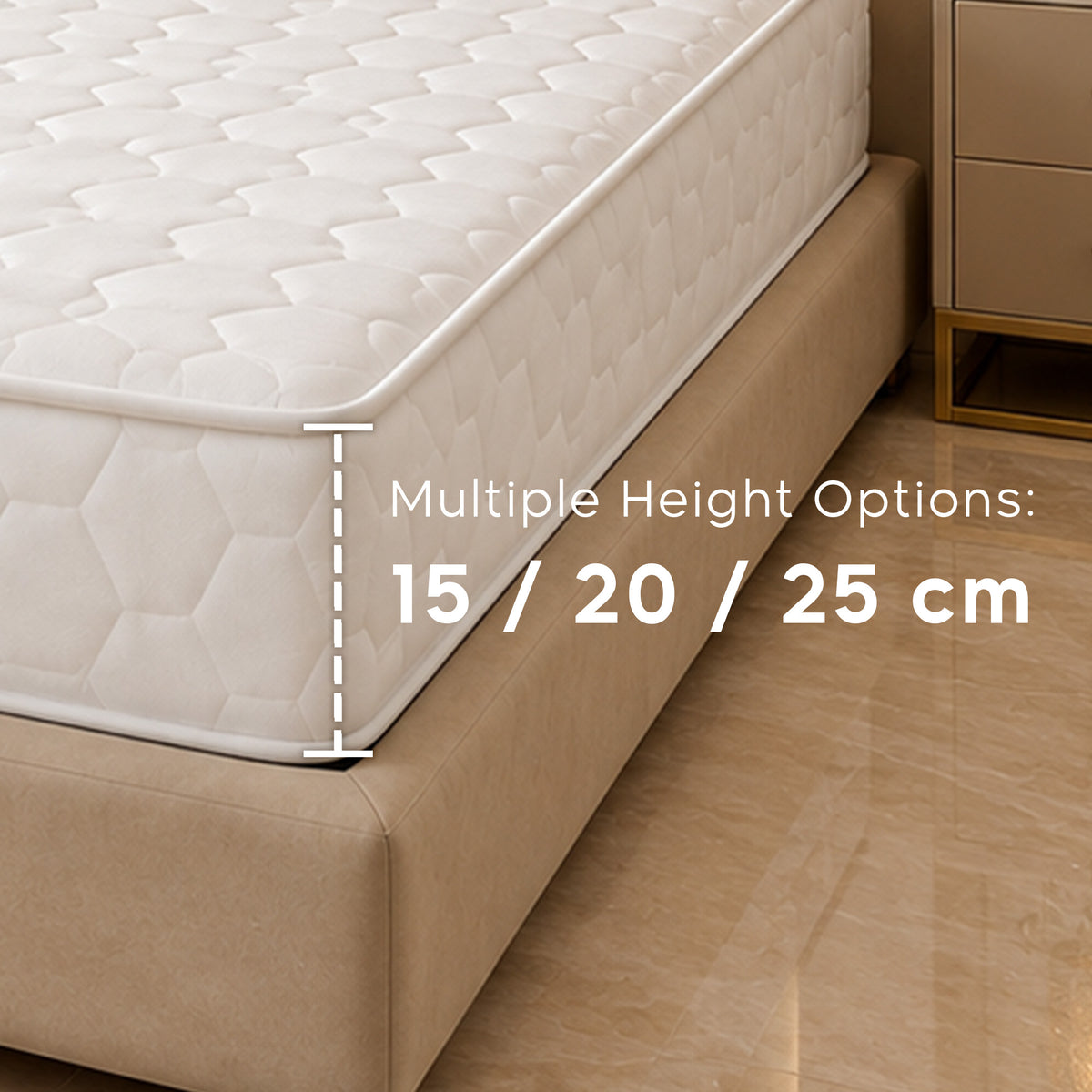 Cor Lapius Rebounded-Foam Ortho Mattress