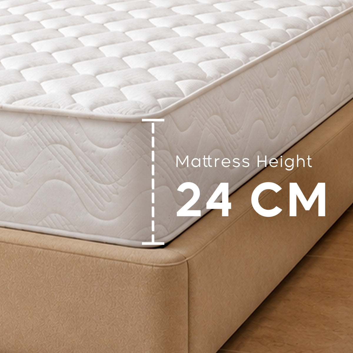 Nylah Premium Reversible Bonnell Spring Mattress