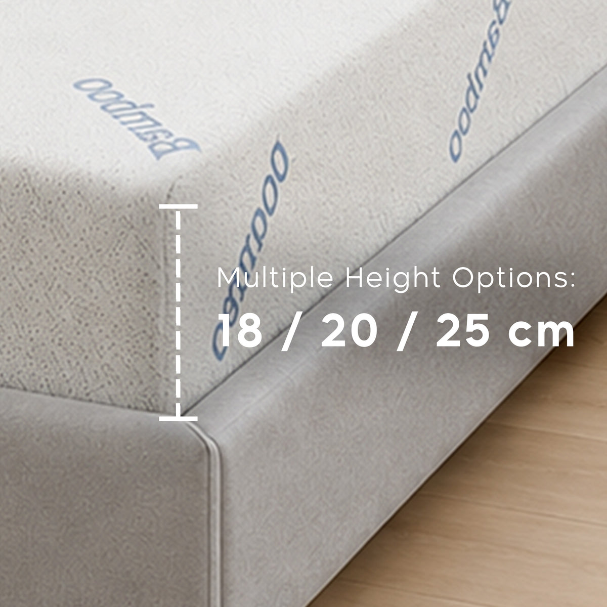 Fauna 7-Zone Natural Organic Latex Foam Mattress with Bamboo Fabric