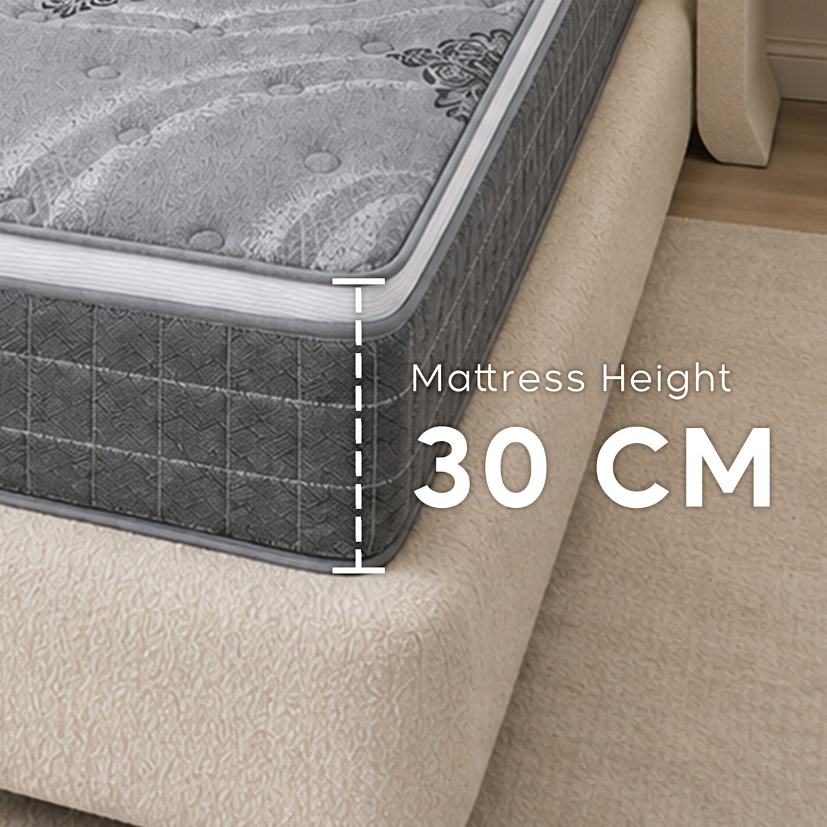 Zephyr Luxury Hybrid Memory Foam Mattress