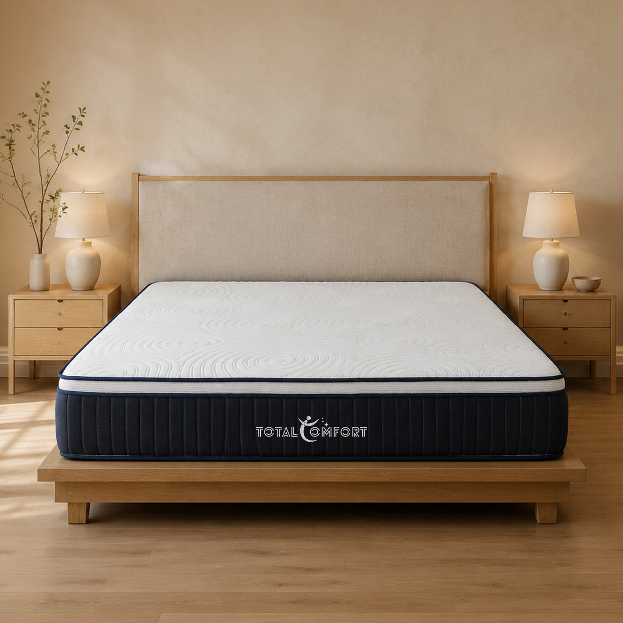 Celestia Luxury Hybrid Gel Memory Foam Mattress with Cooling Fabric