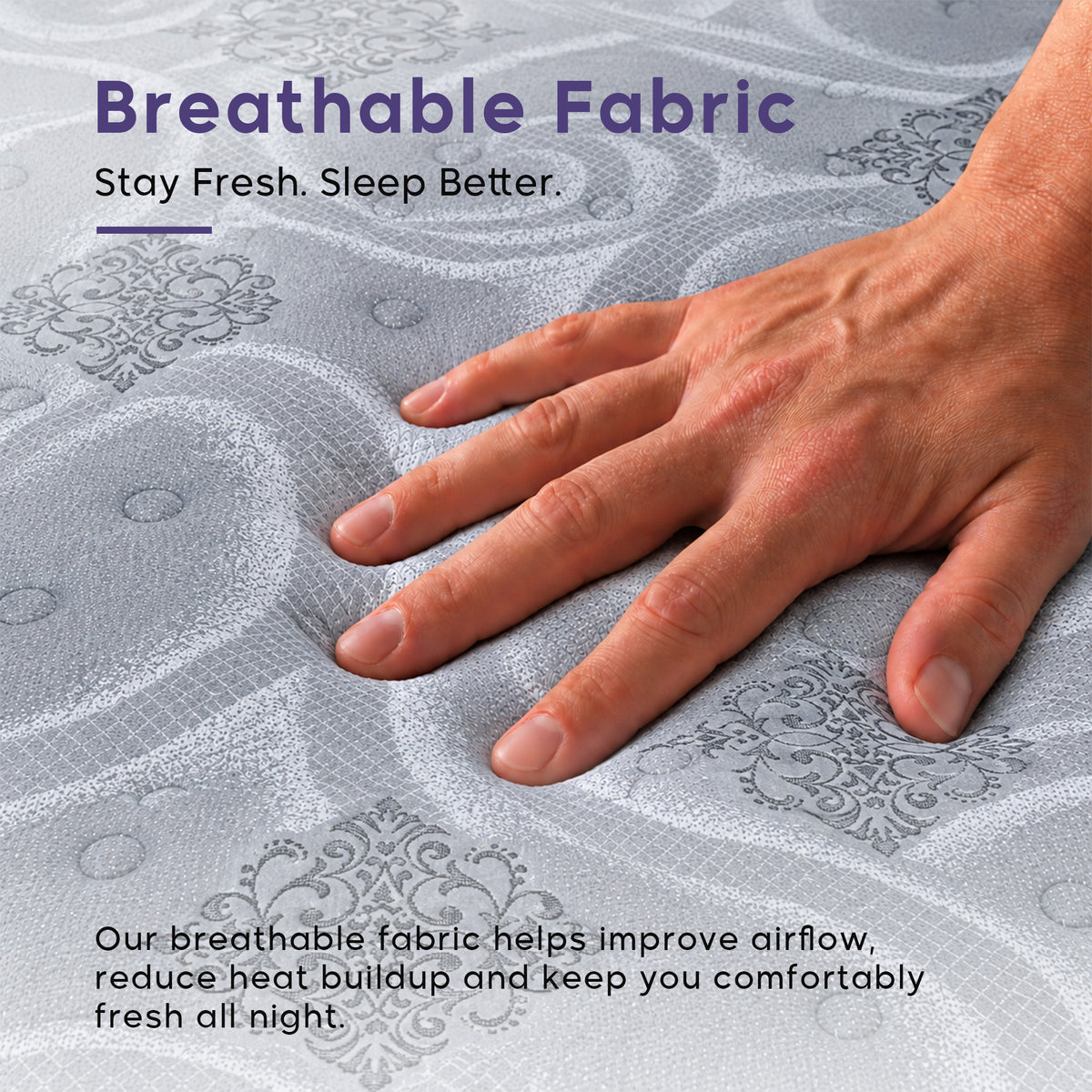 Zephyr Luxury Hybrid Memory Foam Mattress