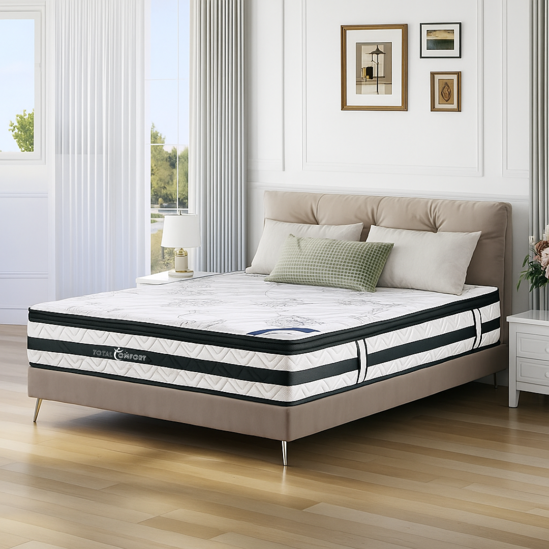 Athens Mattress | Memory Foam EuroTop | Pocket Springs