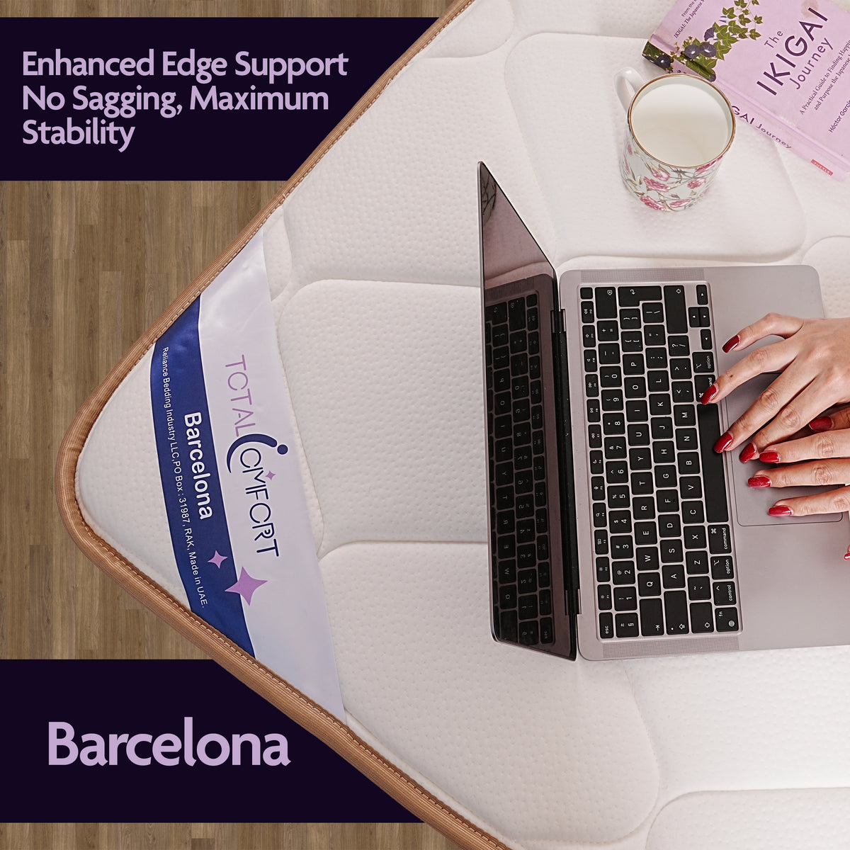 Barcelona Mattress Top View