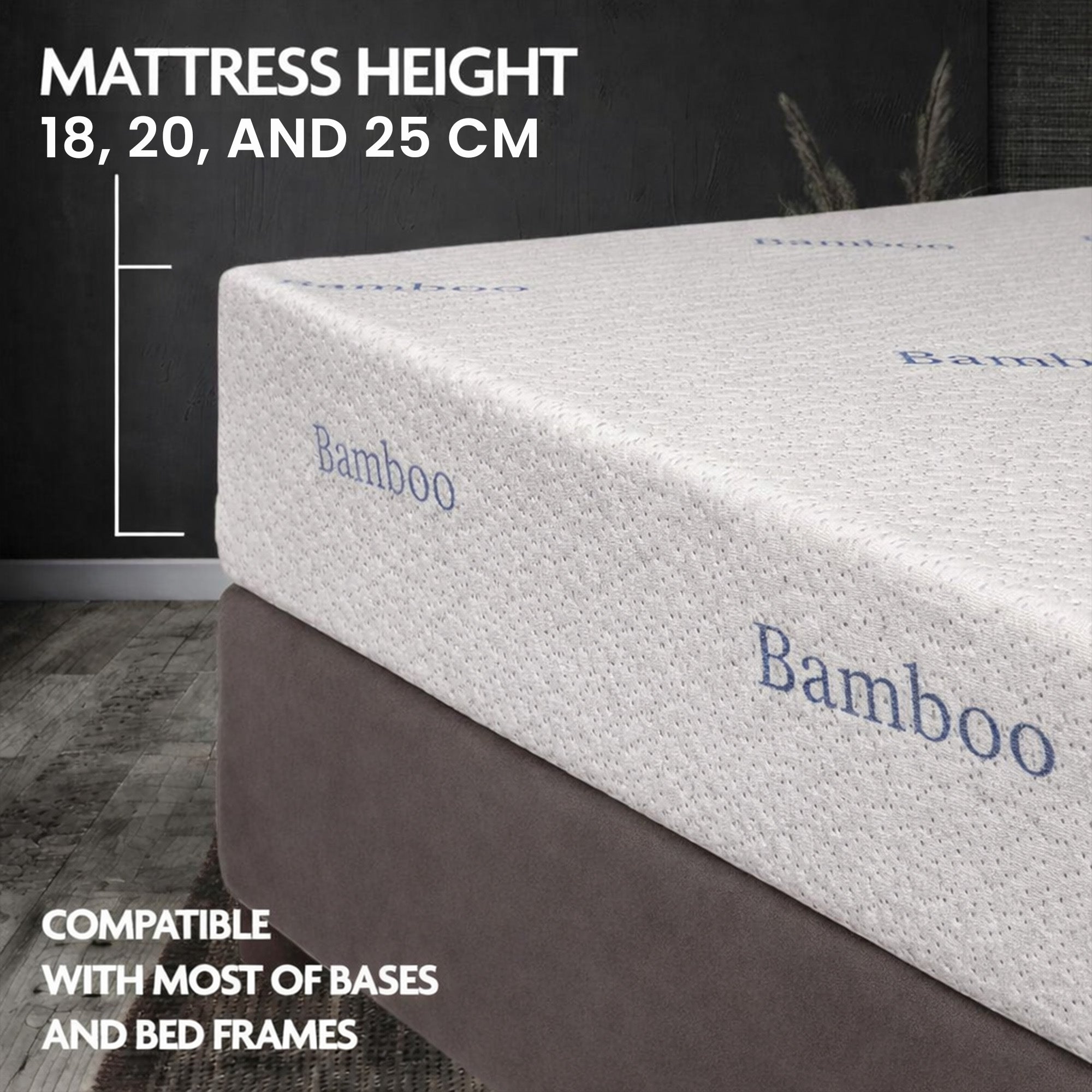 Fauna Natural Organic Latex Mattress with Bamboo Fabric