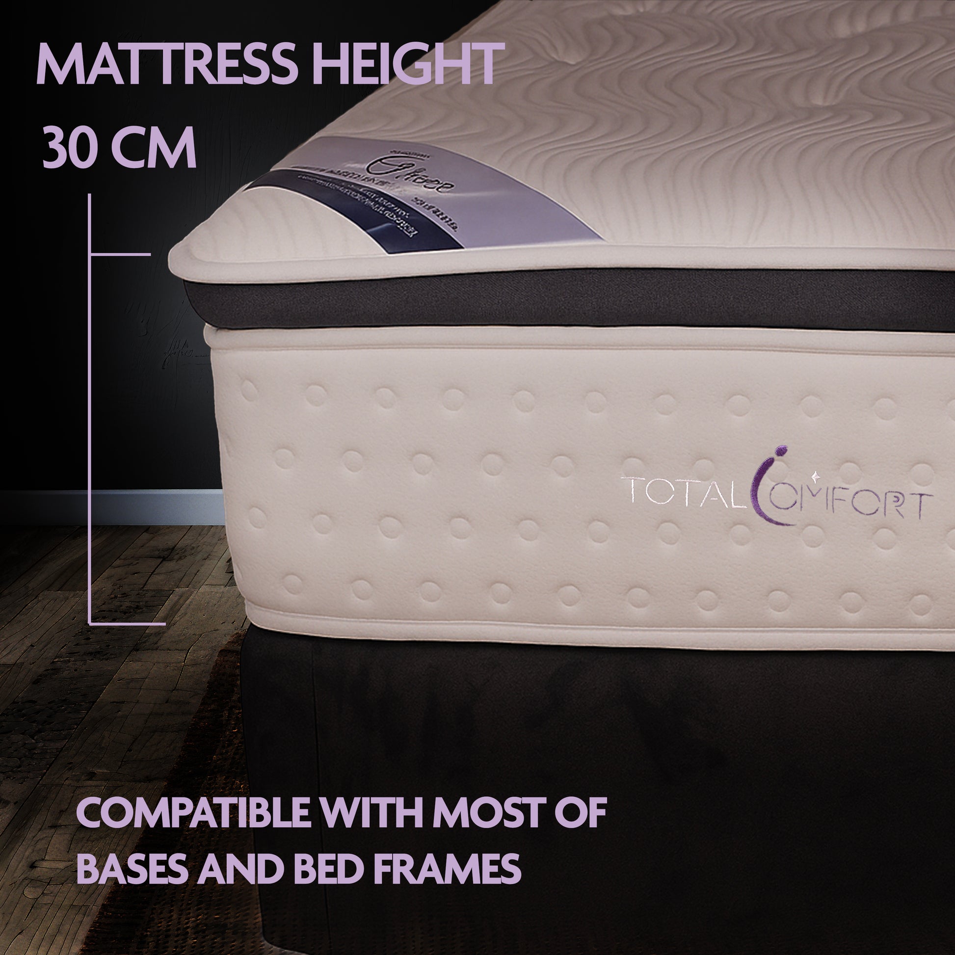 Madrid Mattress | Latex Euro Top Mattress