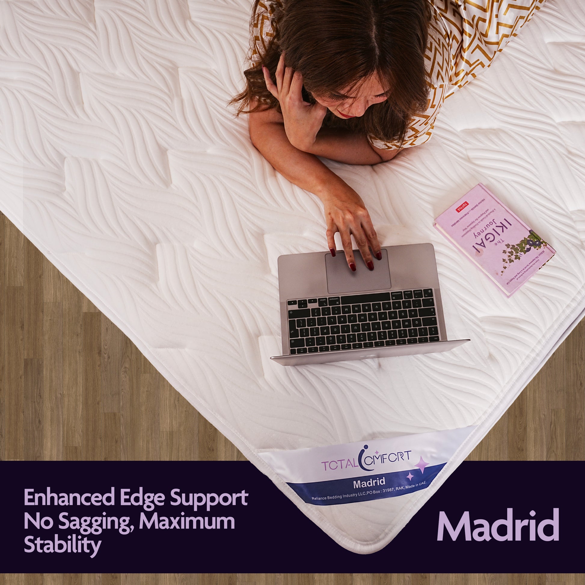 Madrid Mattress | Latex Euro Top Mattress