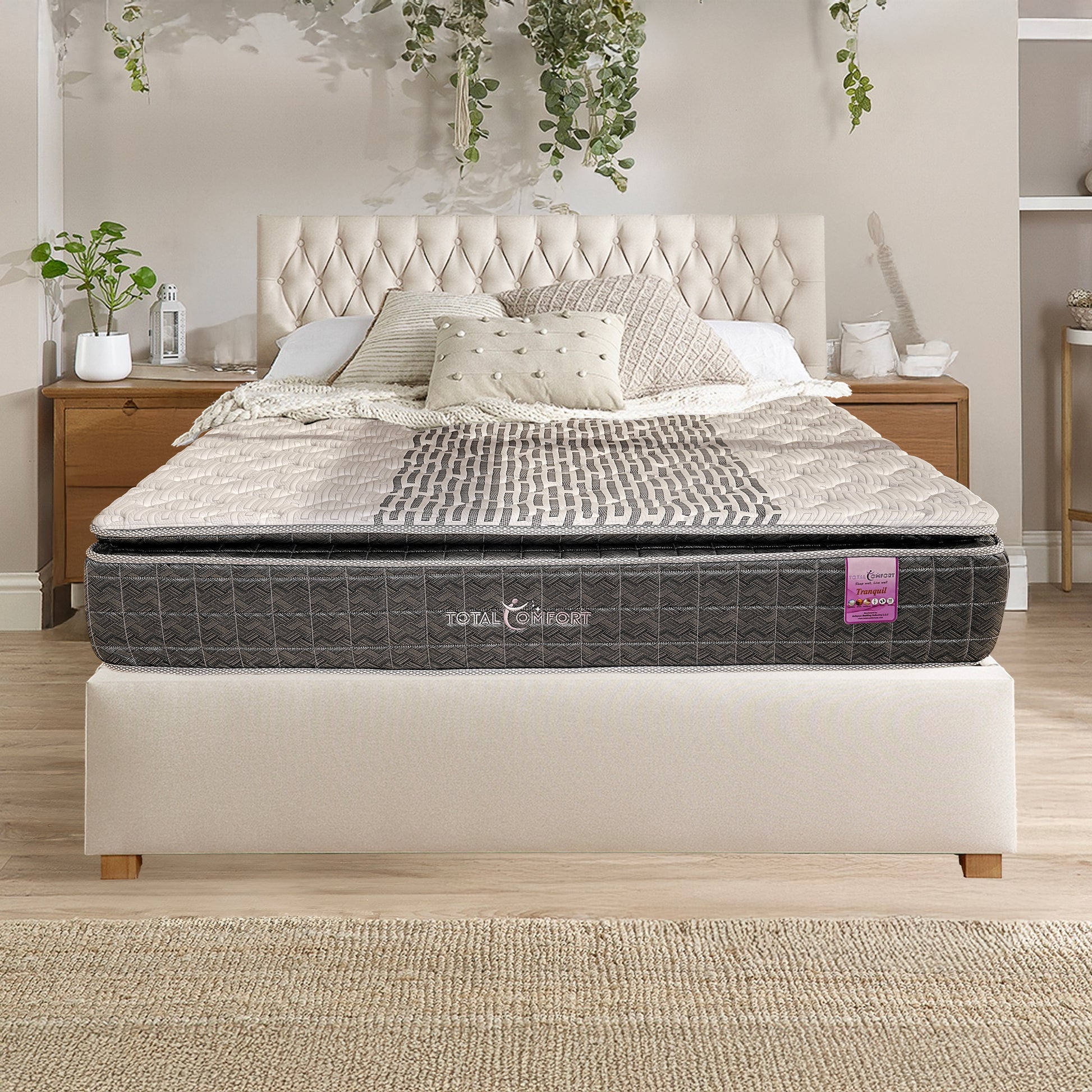 Tranquil Pillow Top Mattress Front View