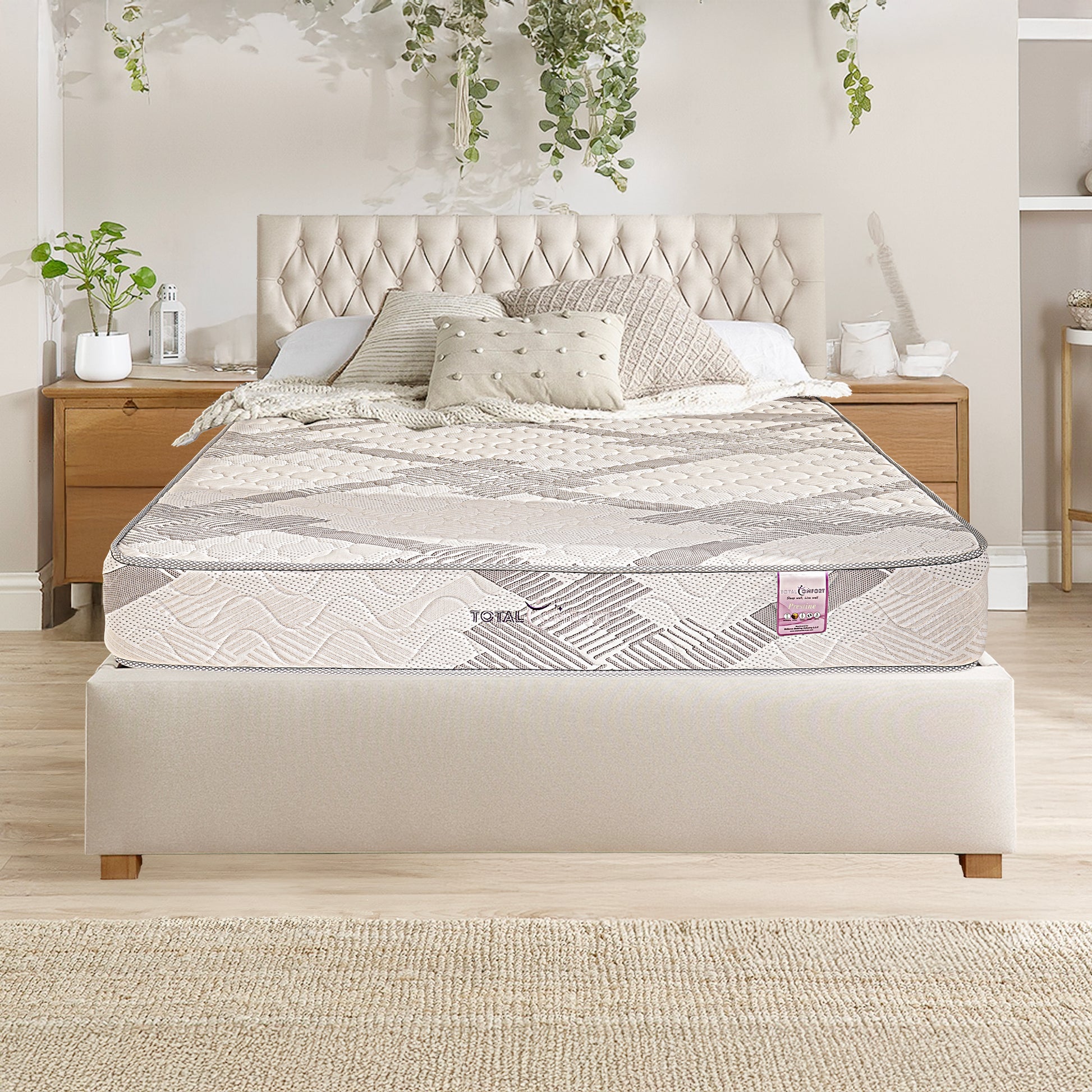 Affordable Bonnell Spring Mattress - Prestine front image