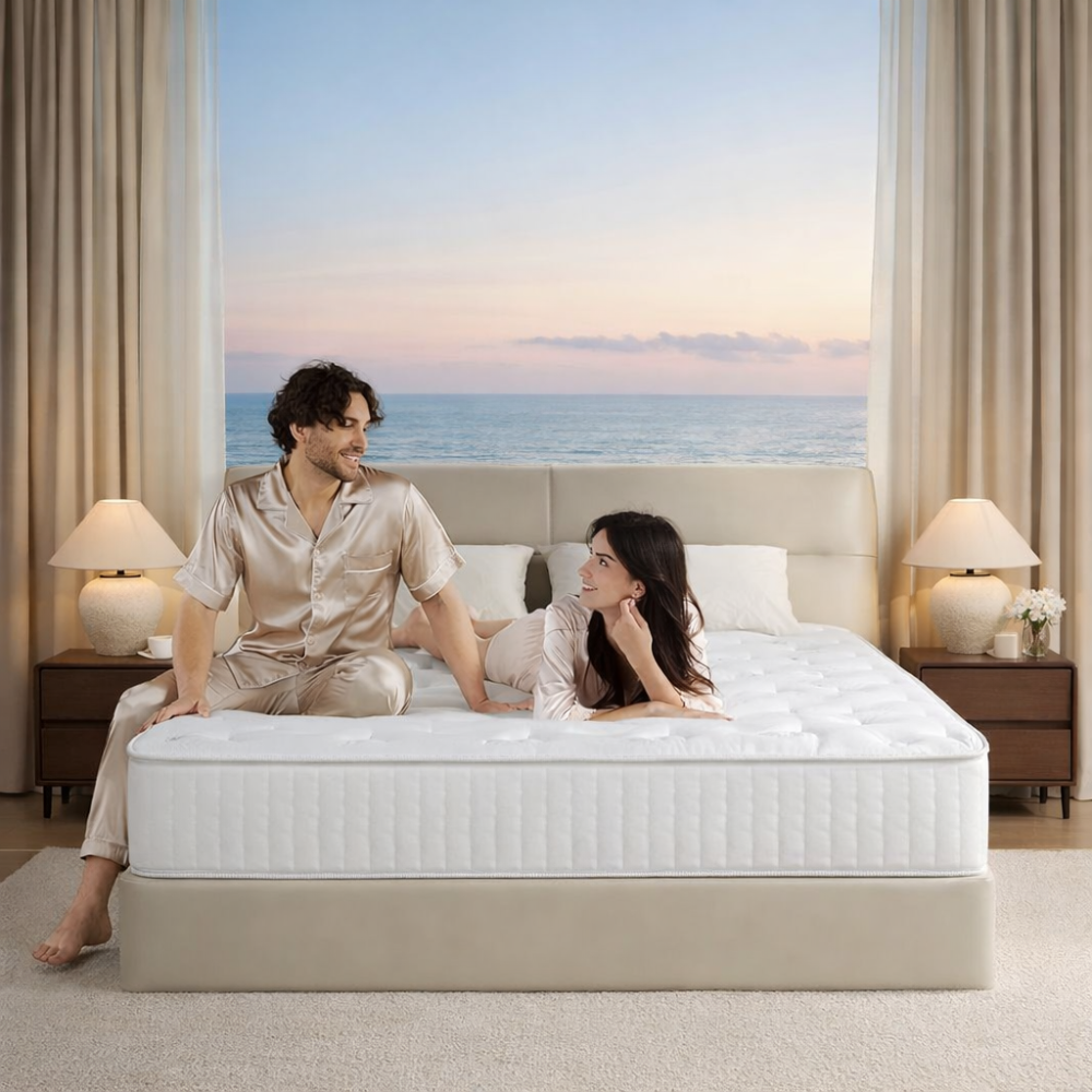 motion isolation hybrid mattrress