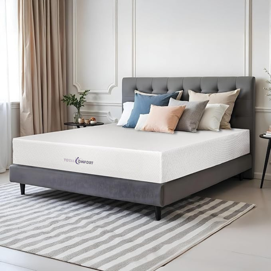 Aquilo Cooling Gel Memory Foam Mattress | Plush Comfort, Pressure Relief