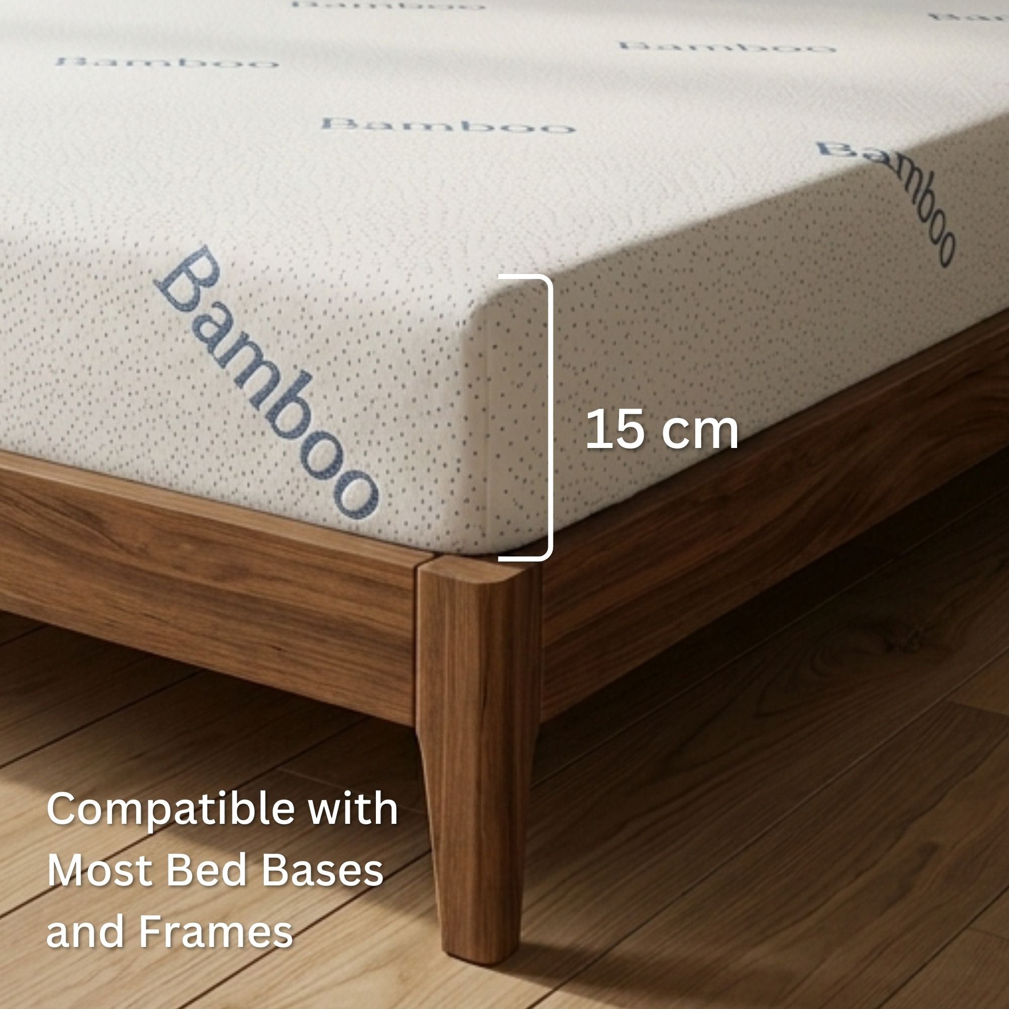 Terra Natural Organic Latex Mattress with Bamboo Fabric