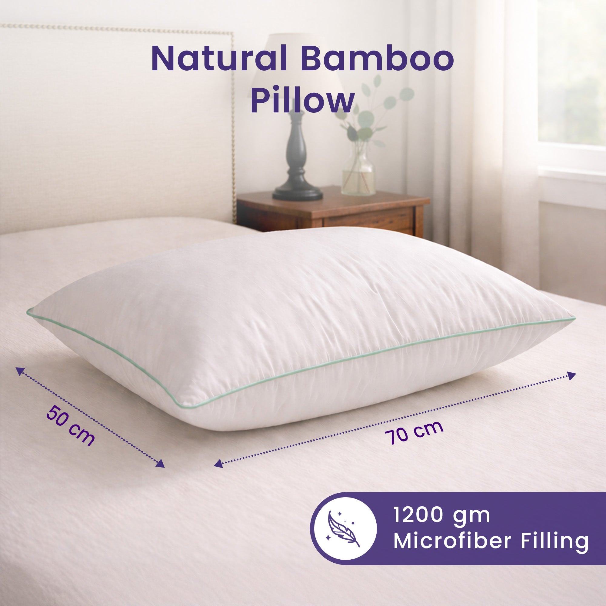 perfect-sized bed pillows in Dubai