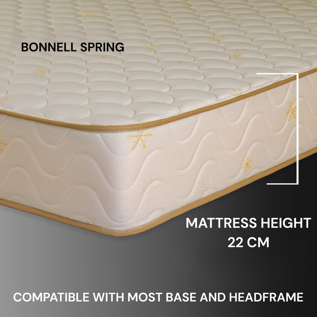 Coozzy I Bonnel Spring Mattress | Foam Encased Edge Support