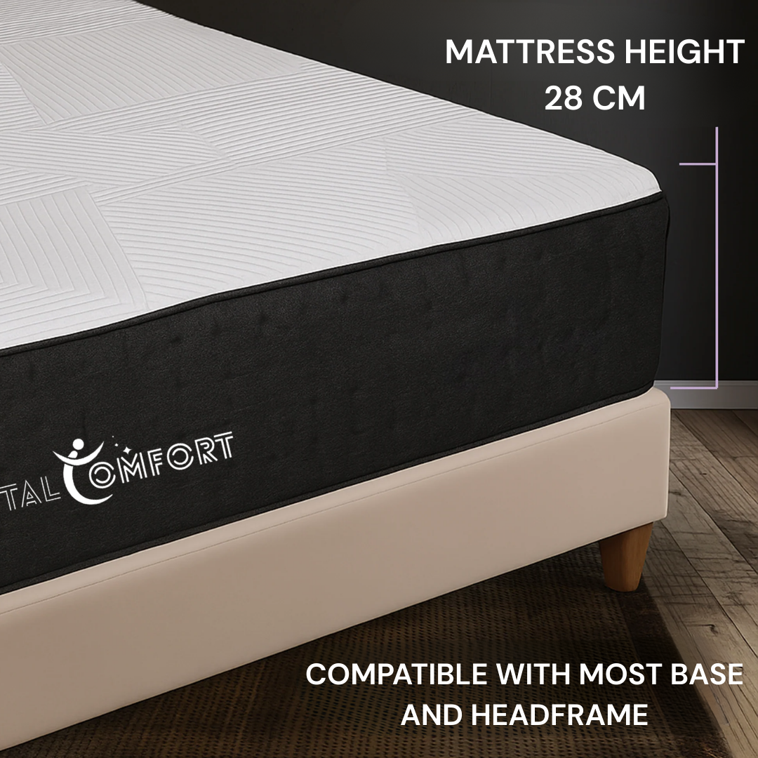 Florence | Premium Memory Foam Mattress | Washable Cover