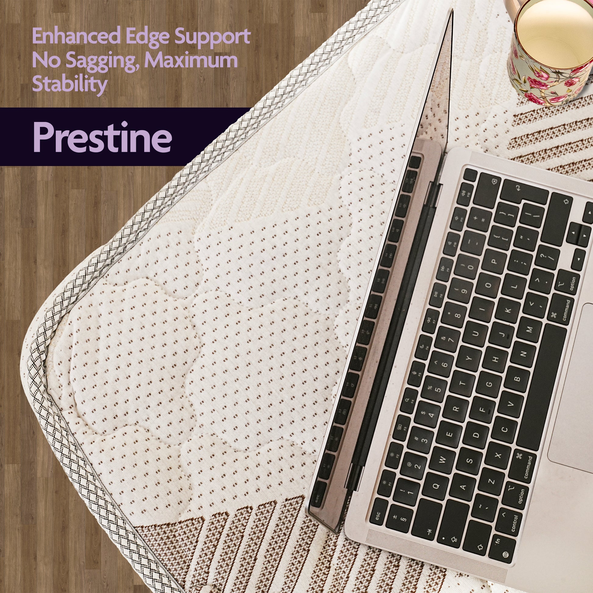 Affordable Bonnell Spring Mattress - Prestine Top image