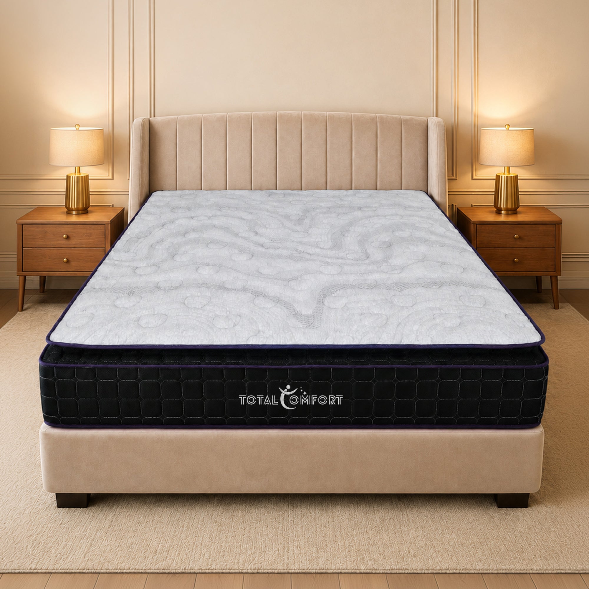 Vigor 3-Zone Pocket Spring Memory Foam Mattress | Ortho Comfort | Pillow Top Design